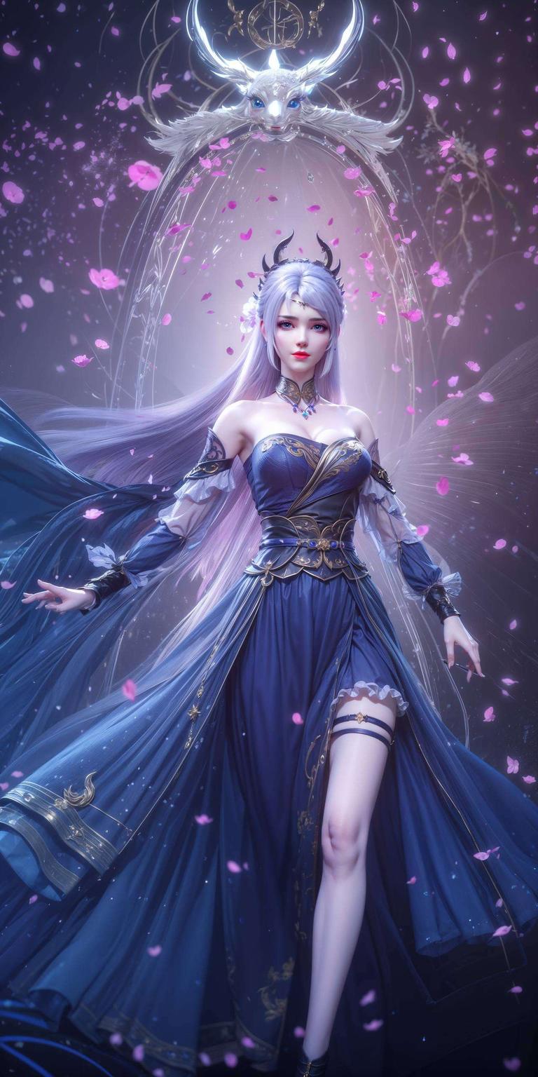 💖简洁风“牧尘洛璃”动态壁纸