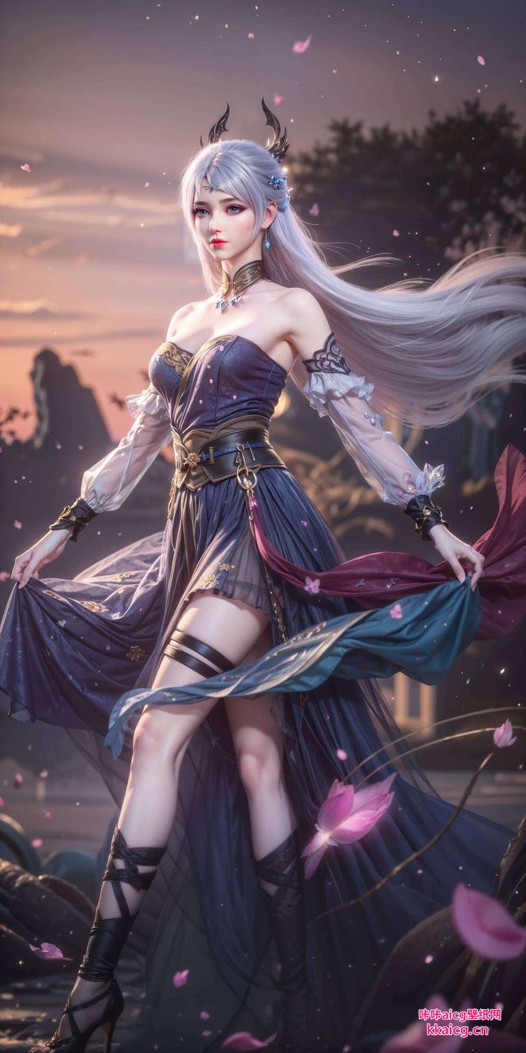 看看这如梦似幻的画面今天给大家带来一款超美的4K高清壁纸——洛璃！这款竖屏设计的唯美手机壁纸