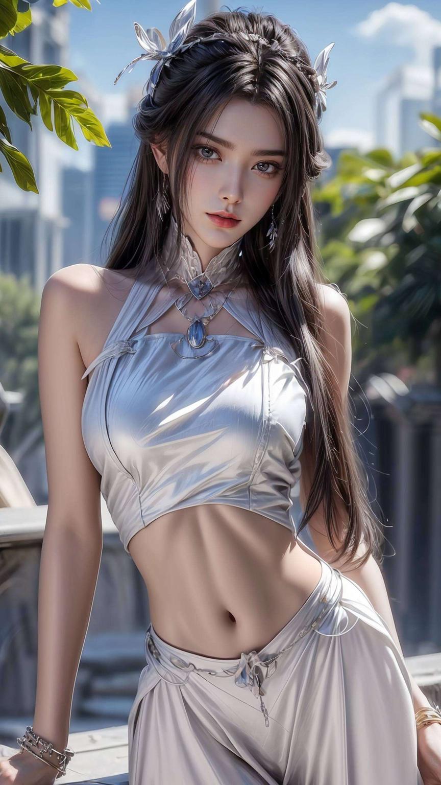 让你的平板瞬间变身最美风景线！这绝美陆雪琪壁纸