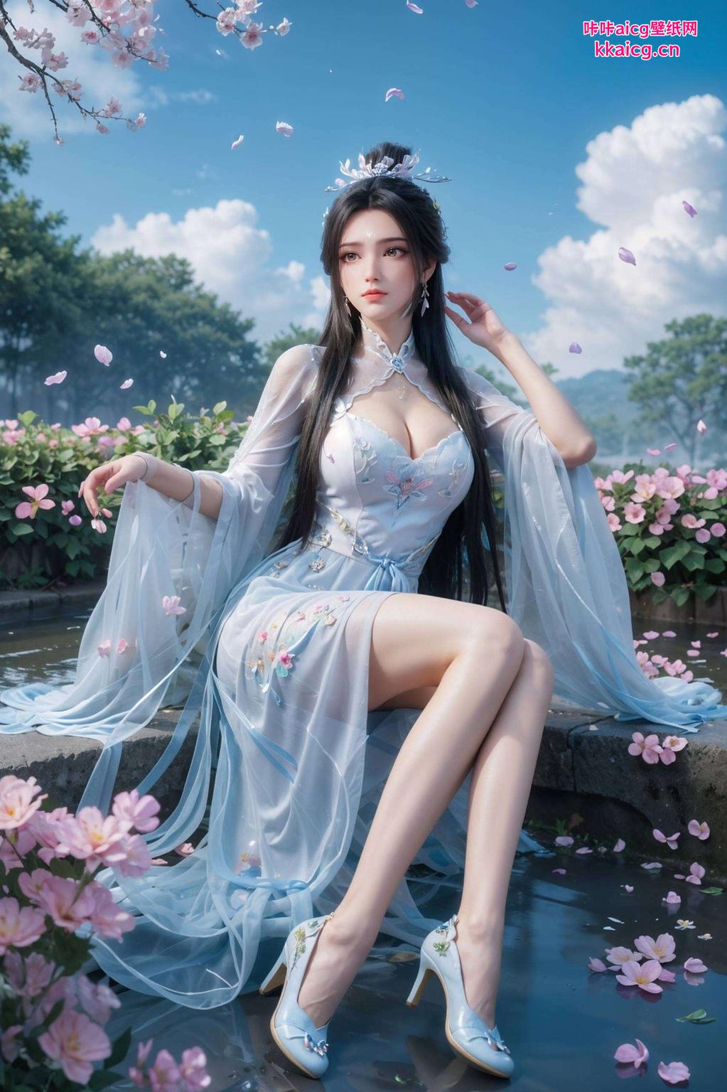 这诛仙2里的陆雪琪细节清晰