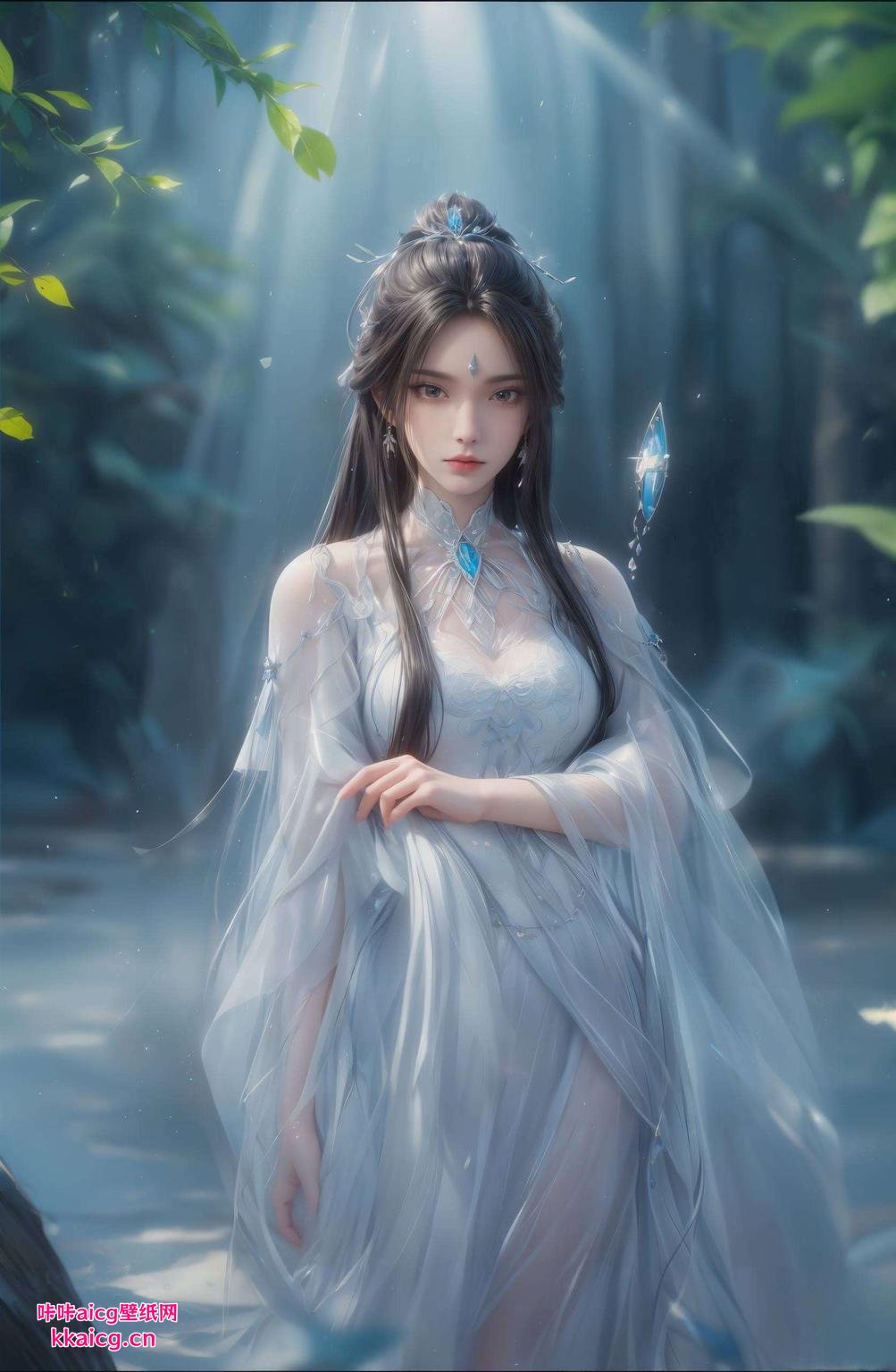 今天给大家带来一款超精美的IPAD动画壁纸！看这诛仙陆雪琪背景壁纸仙气十足