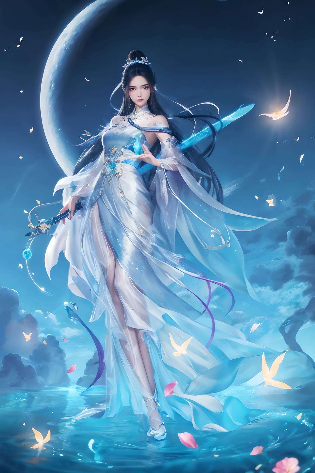 陆雪琪的美貌和气质被完美呈现