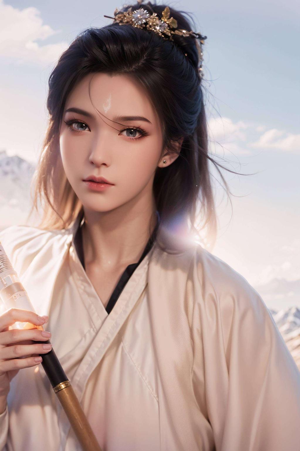 陆雪琪清新脱俗免费分享！这款PC专用粉色壁纸