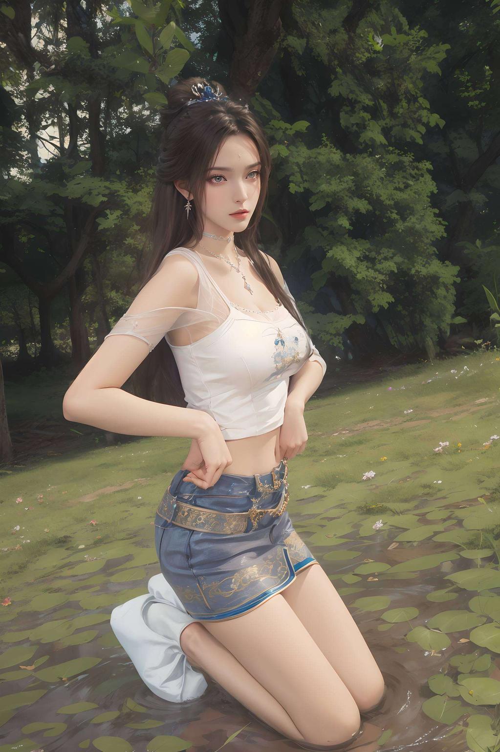 特别适合Win10宽屏电脑！看这陆雪琪的电脑背景图