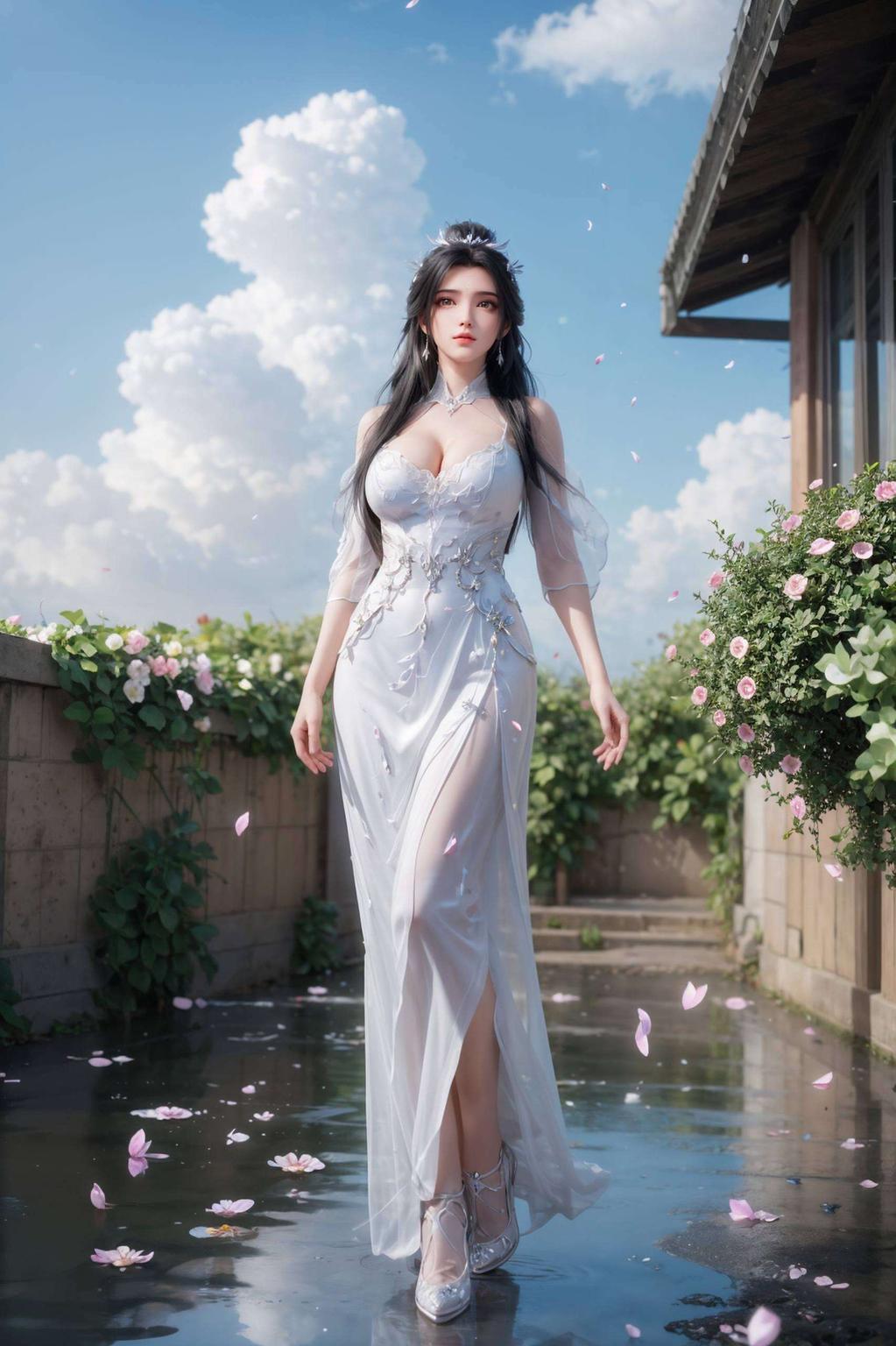 将仙侠气质展现得淋漓尽致养眼又大气