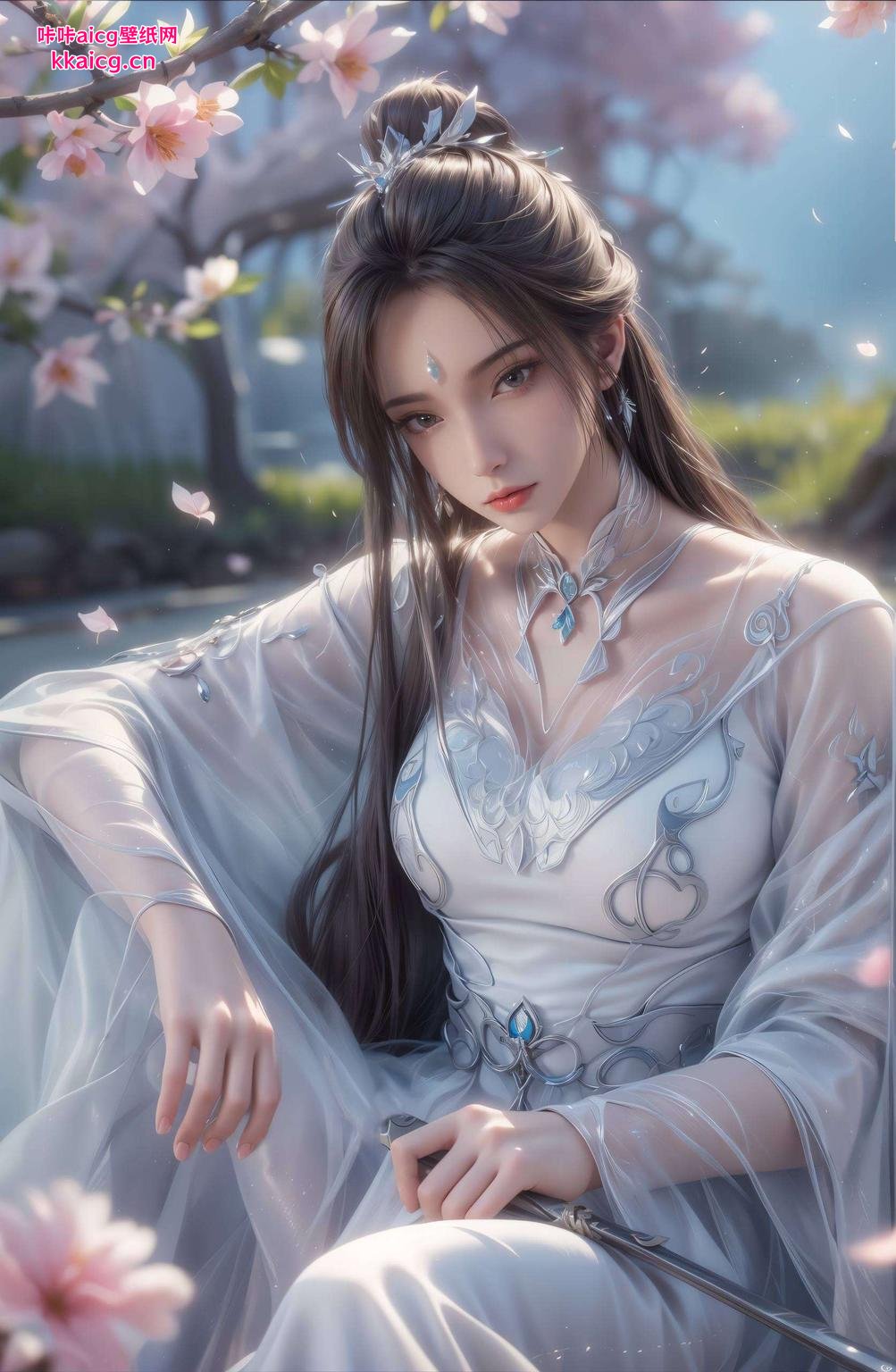 让你桌面瞬间焕发粉嫩光彩！梦幻般的风景与清新少女完美融合