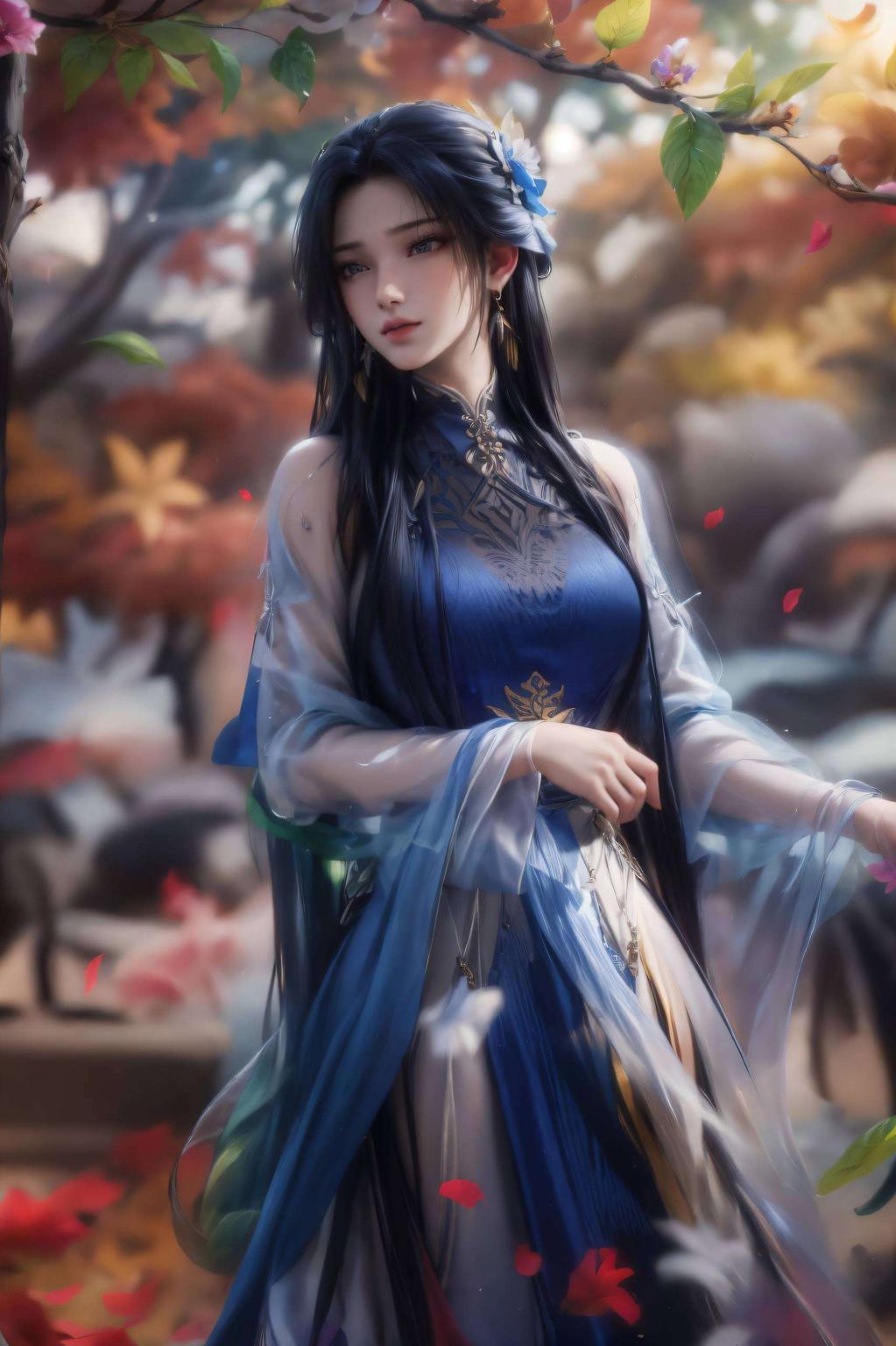 主角是我们的神仙姐姐刘亦菲扮演的陆雪琪！碧水清颜今天给大家带来一组清新炫彩的安卓壁纸