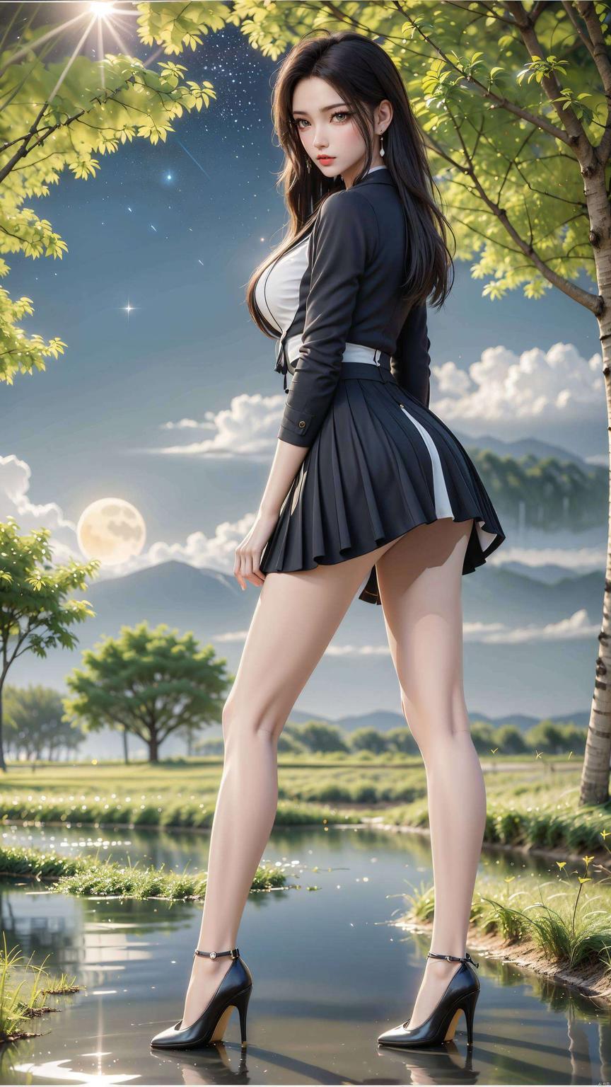 手机必备！墨色飘逸这对侠骨柔情