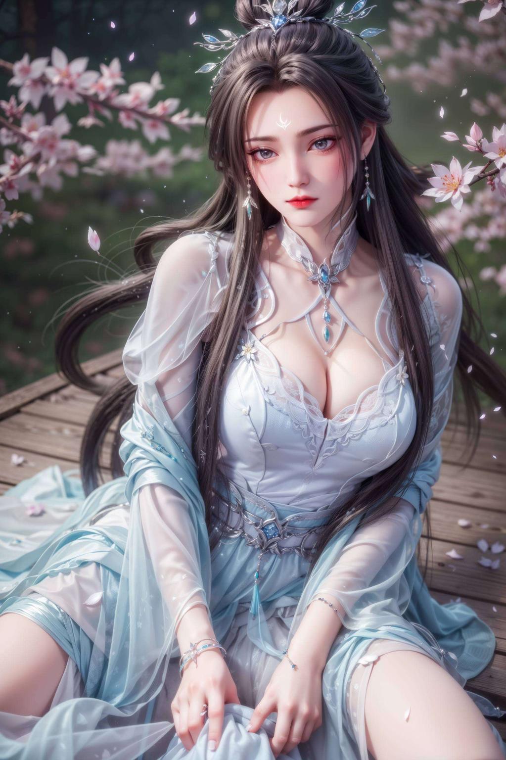 高清画质将诛仙陆雪琪的灵动神韵融入iPhone潮图