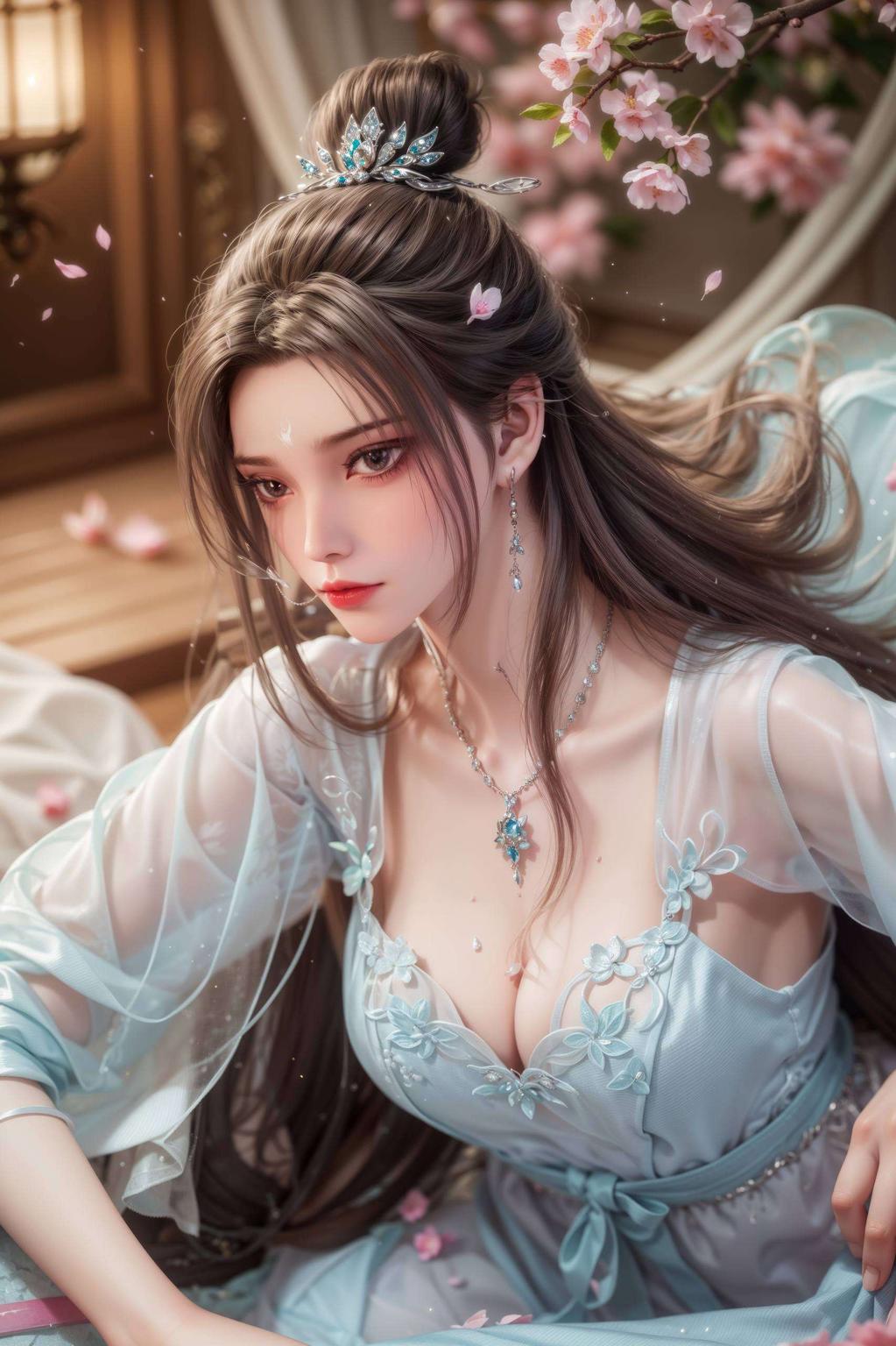 跟随古风壁纸陆雪琪美艳横屏