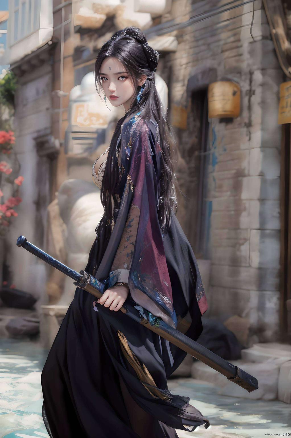 绝对的清新治愈！看这款诛仙手游CG里的陆雪琪今天给大家带来一款极简风壁纸