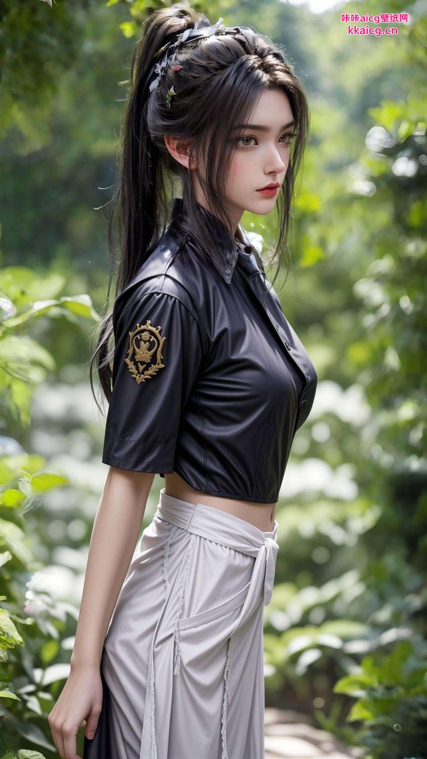 粉色花瓣飘舞苹果粉色浪漫来袭！诛仙壁纸上的陆雪琪