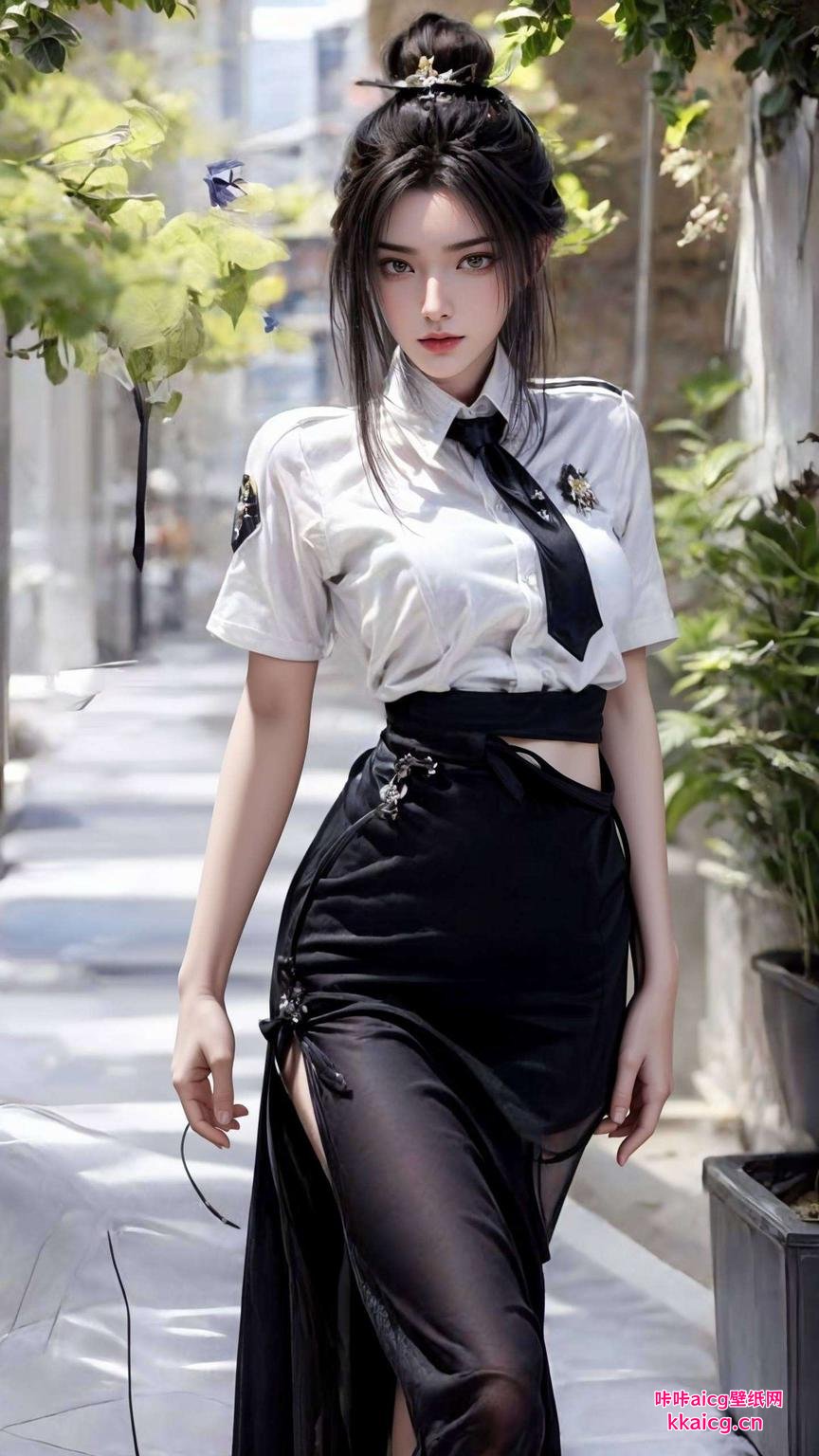 融合了陆雪琪的清冷气质让人一见倾心