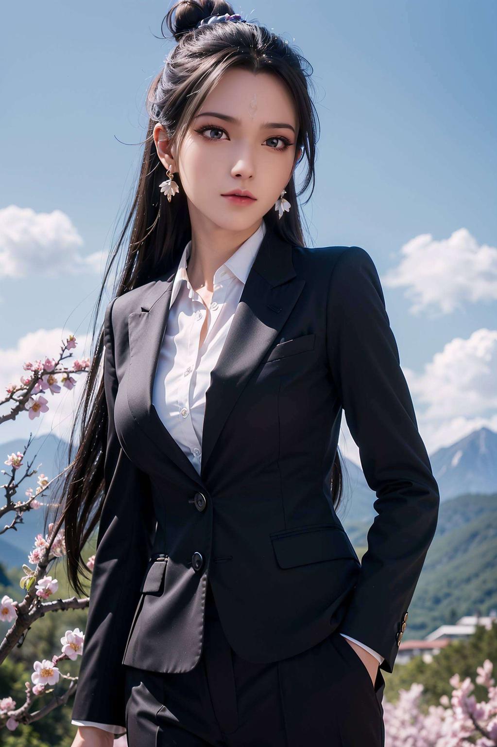 背景如梦似幻美得让人心醉
