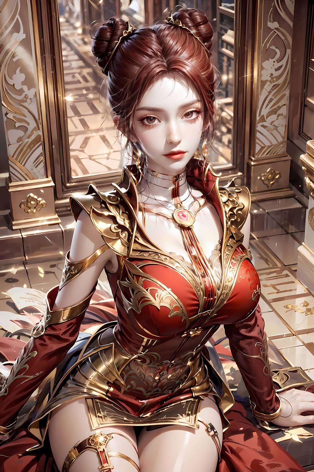 国漫女神的魅力瞬间照亮你的电脑桌面！护眼精细让你的视觉享受每一分每一秒！