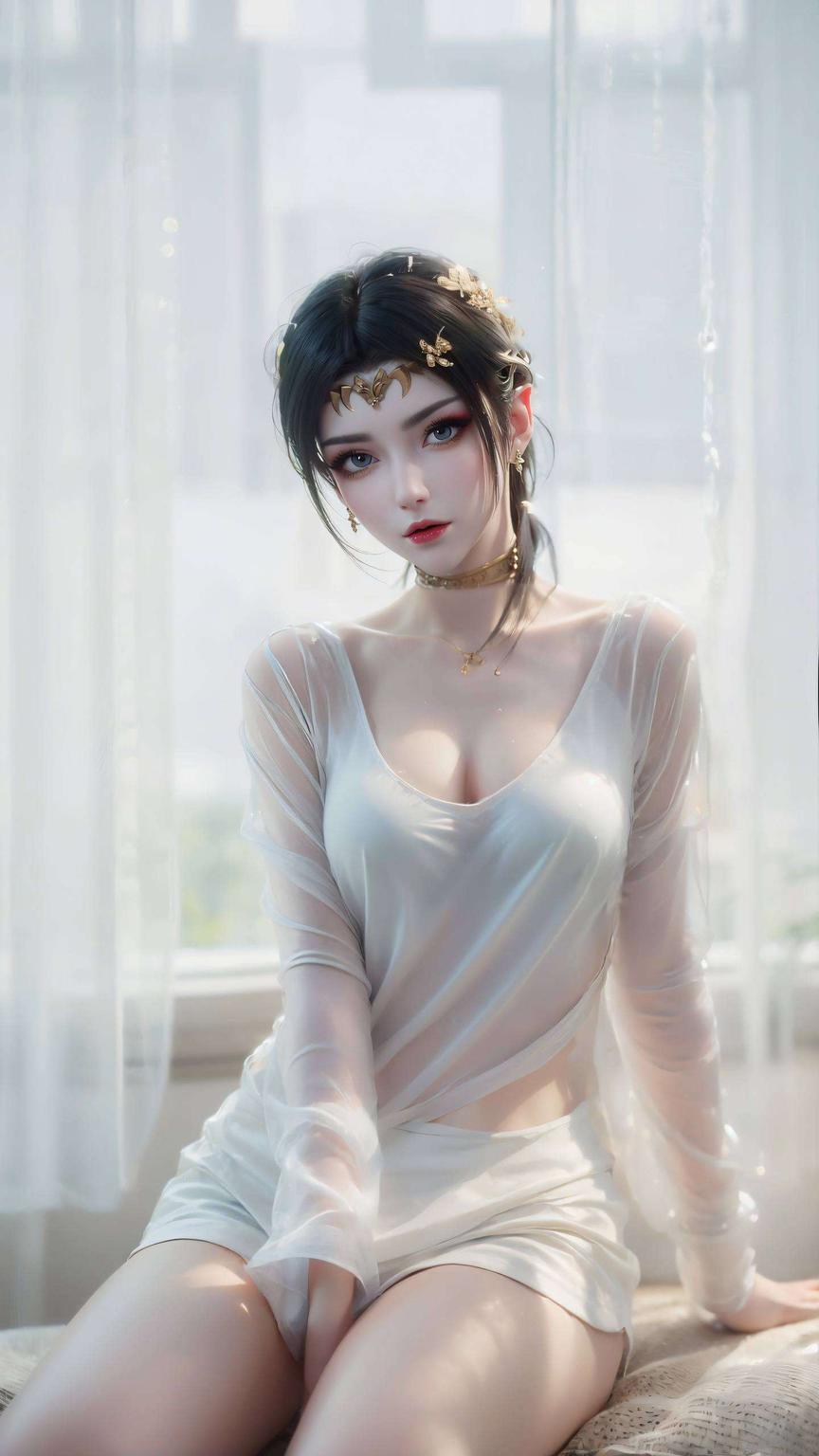 蛇发飘逸这款4K高清美杜莎壁纸