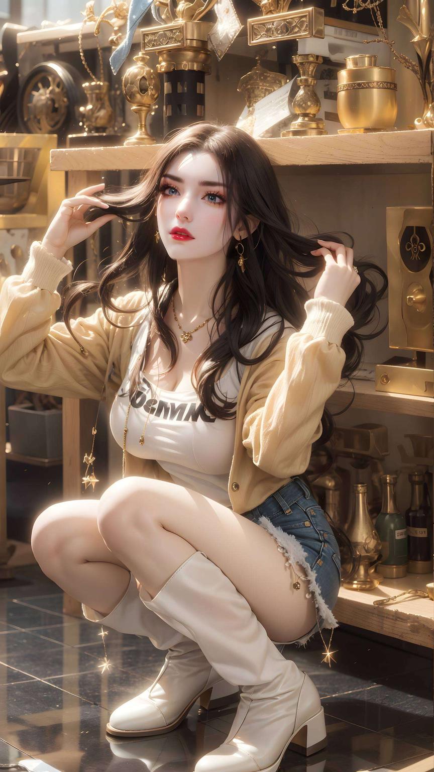 这款极简炫彩壁纸来啦！美杜莎冷艳清壁纸安卓用户的潮图新选择