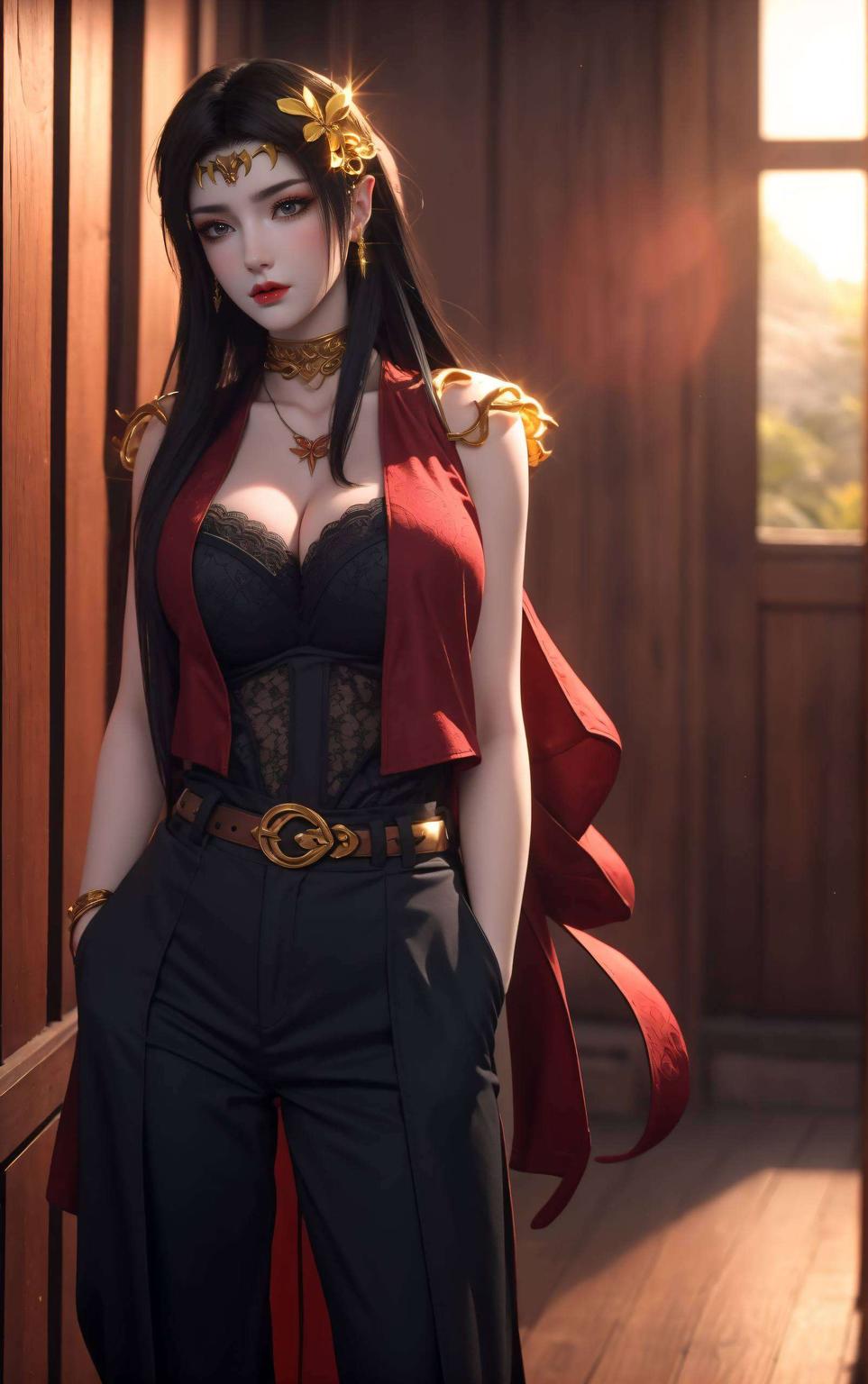 美杜莎横屏高清壁纸神秘蛇发女神魅力尽显