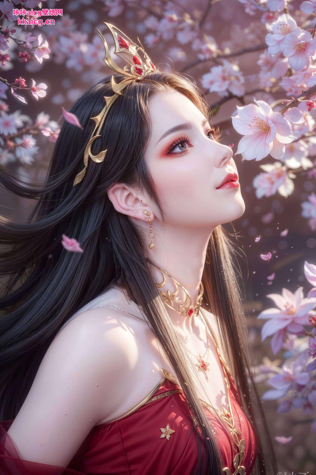 绿色背景映衬着她的过年照片真是新年最佳桌面伴侣！