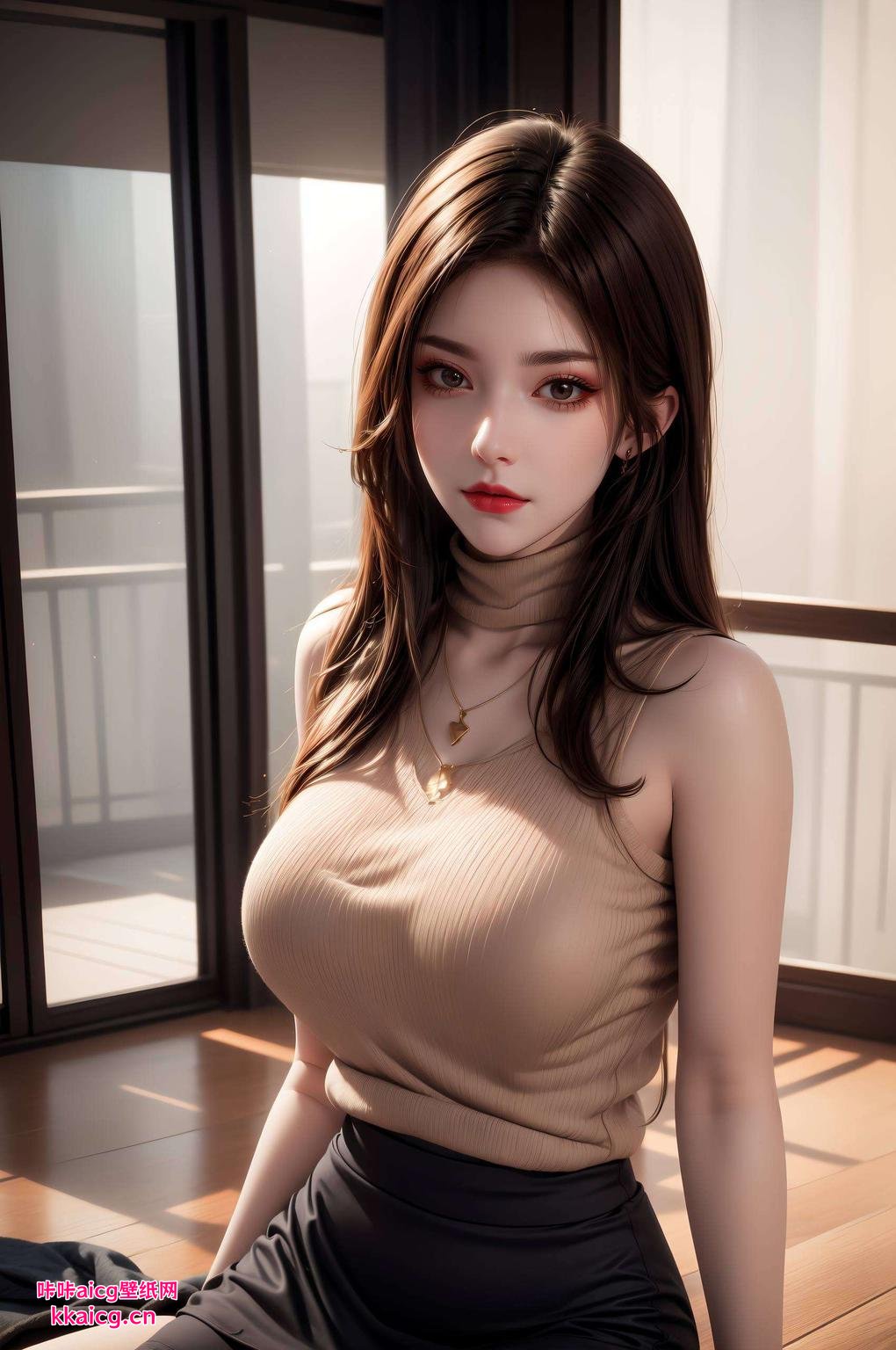 细节精致这组美杜莎脸部壁纸