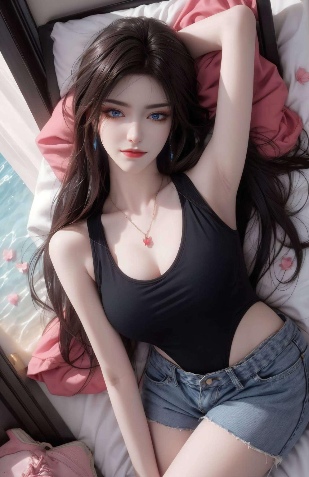 美杜莎怀孕壁纸别样风情