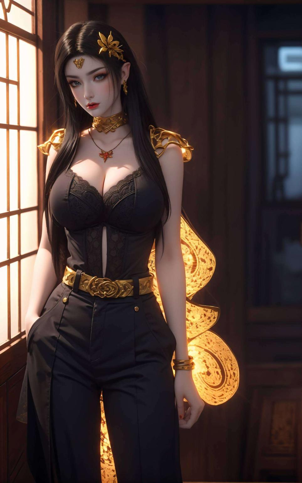 这款美杜莎女王壁纸不仅美艳动人让桌面瞬间变身神秘炼药世界！