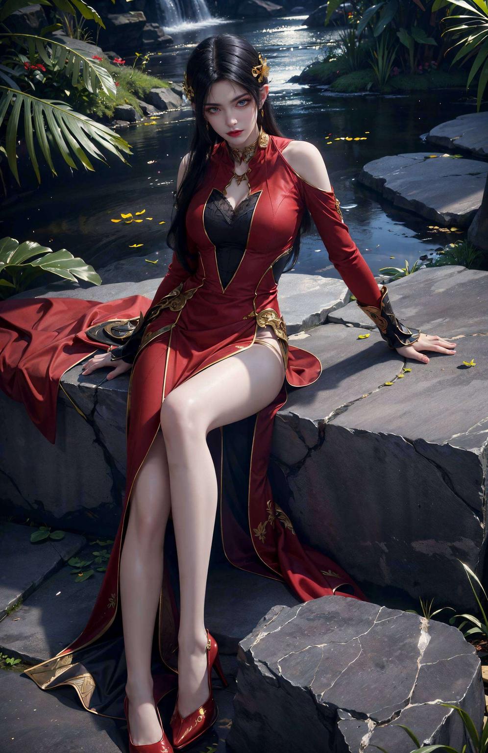 ins风十足蛇发女妖的神秘魅力