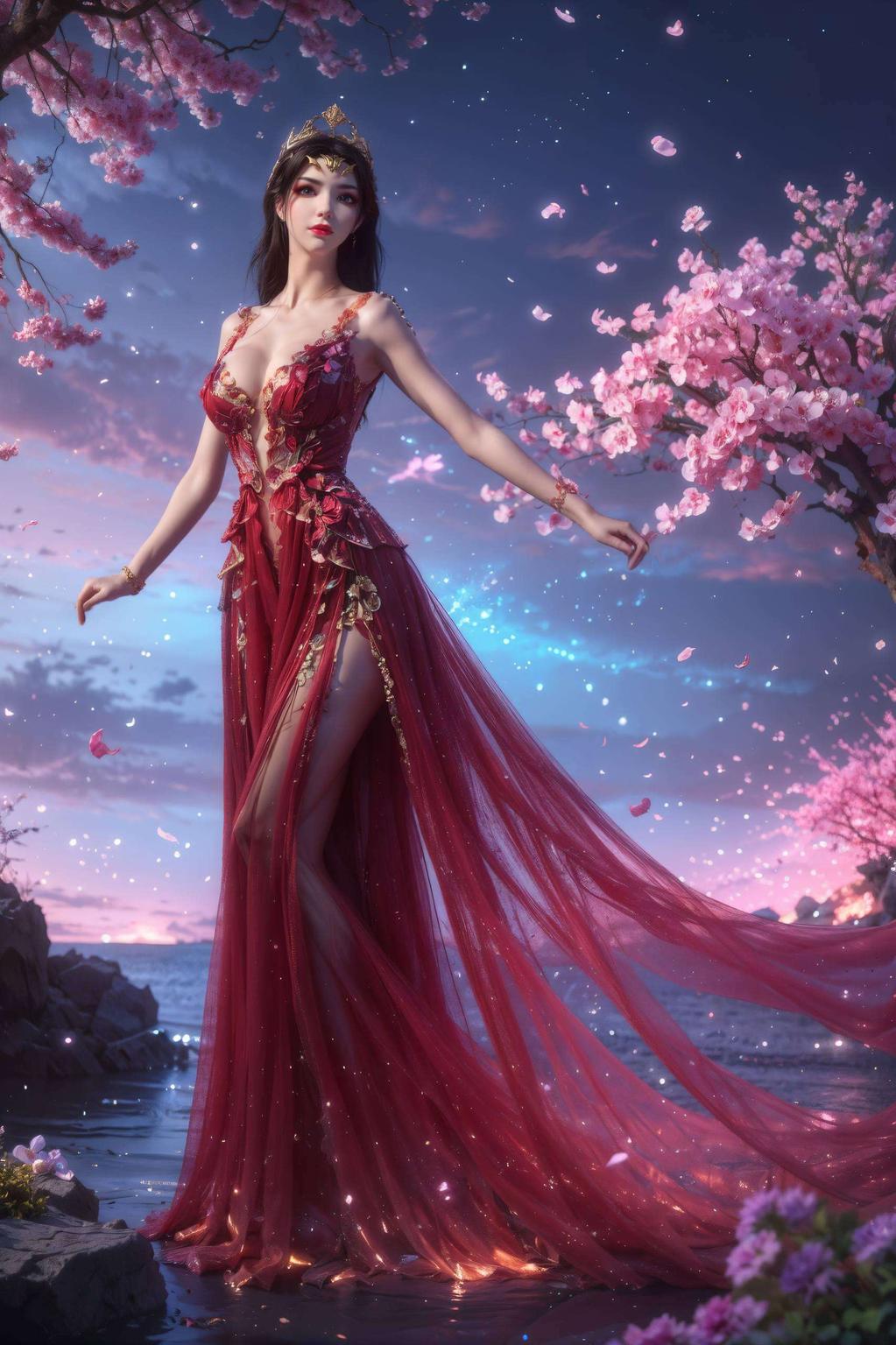 斗破苍穹迷们这款2K高清美杜莎捧脸壁纸