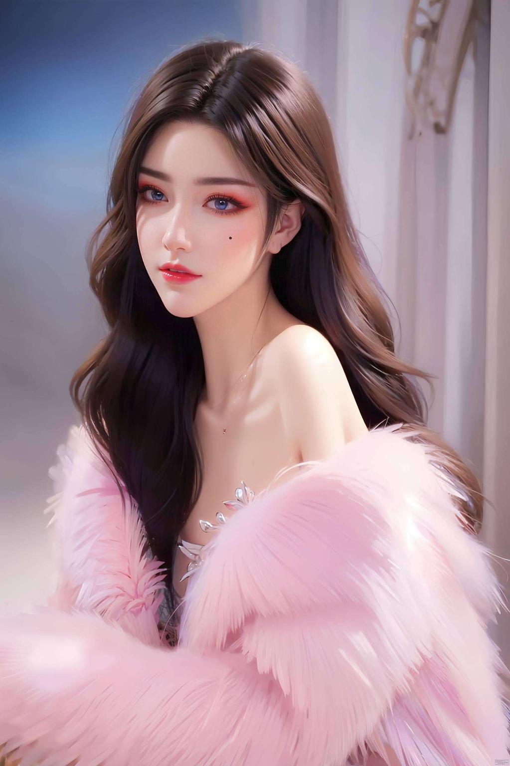 美杜莎全黑色炫彩壁纸苹果专属