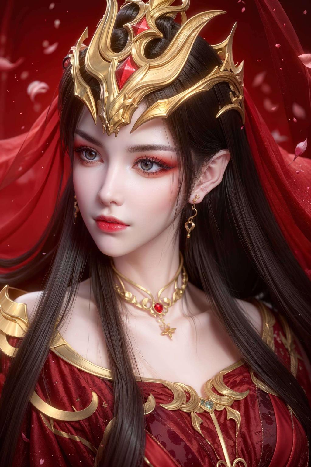 秀出你的个性！美杜莎身材壁纸秀！国漫女神AI打造