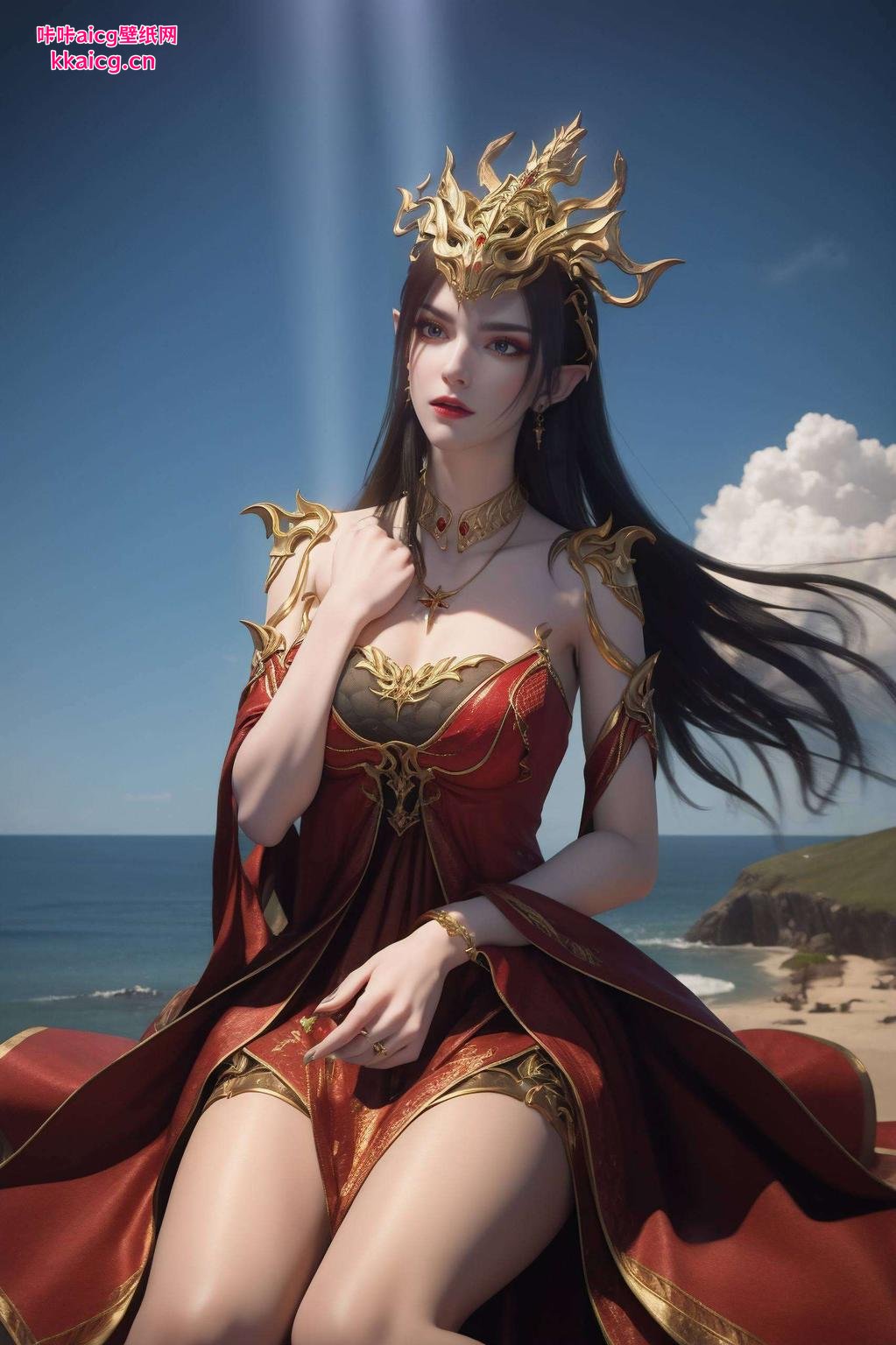 免费分享震撼古风平板壁纸神秘妖娆