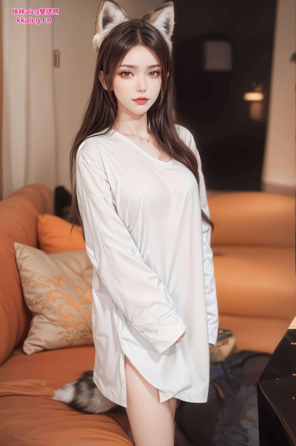 神秘蛇发女妖魅力四溢苹果粉色浪漫满屏！斗破美杜莎漫画壁纸