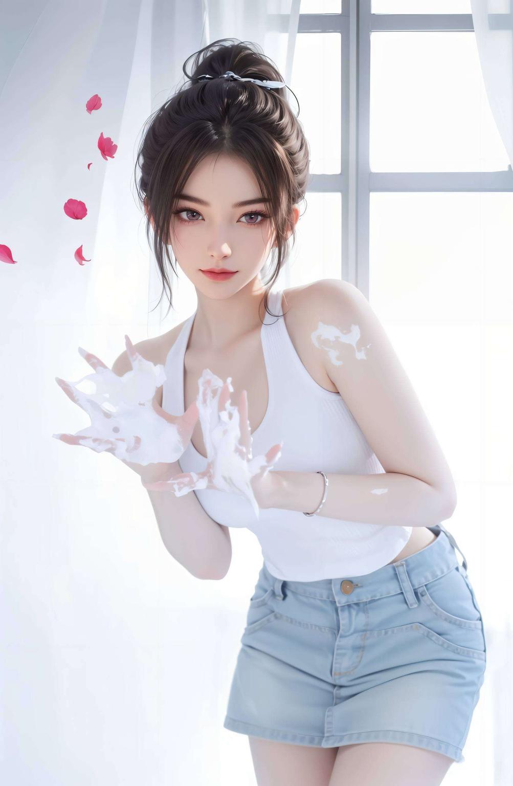 朋友们！今天给大家带来一款精美绝伦的像素风平板桌面装饰——宁姚AI头像壁纸！超清质感让你的平板瞬间变身艺术品！