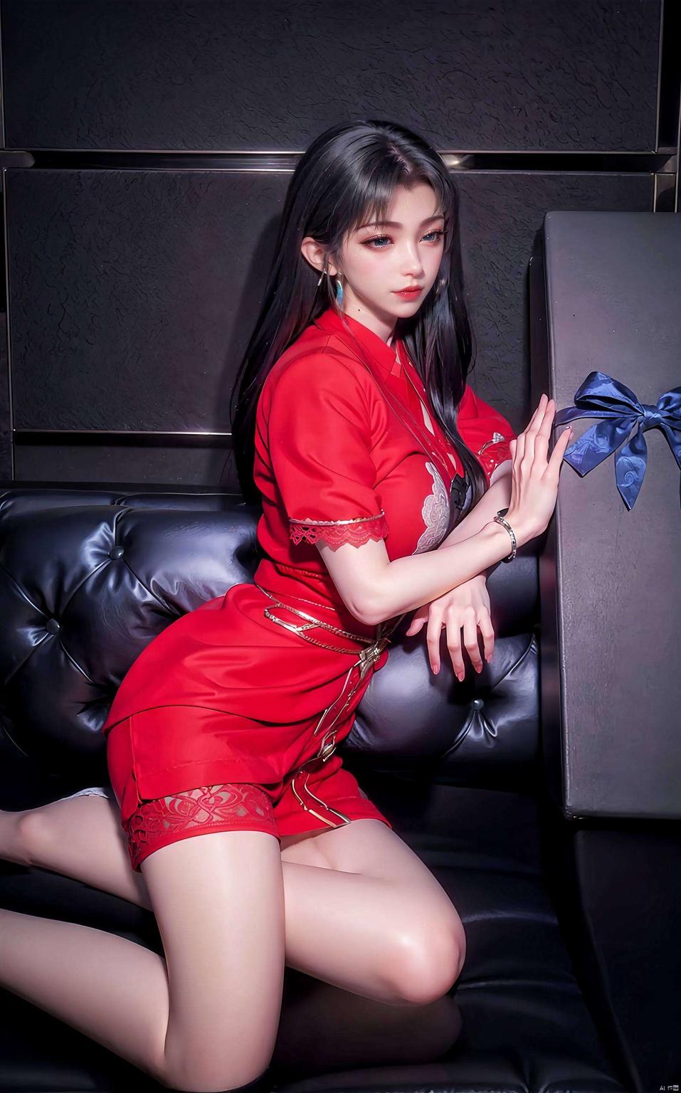 绿意盎然蝶影翩跹