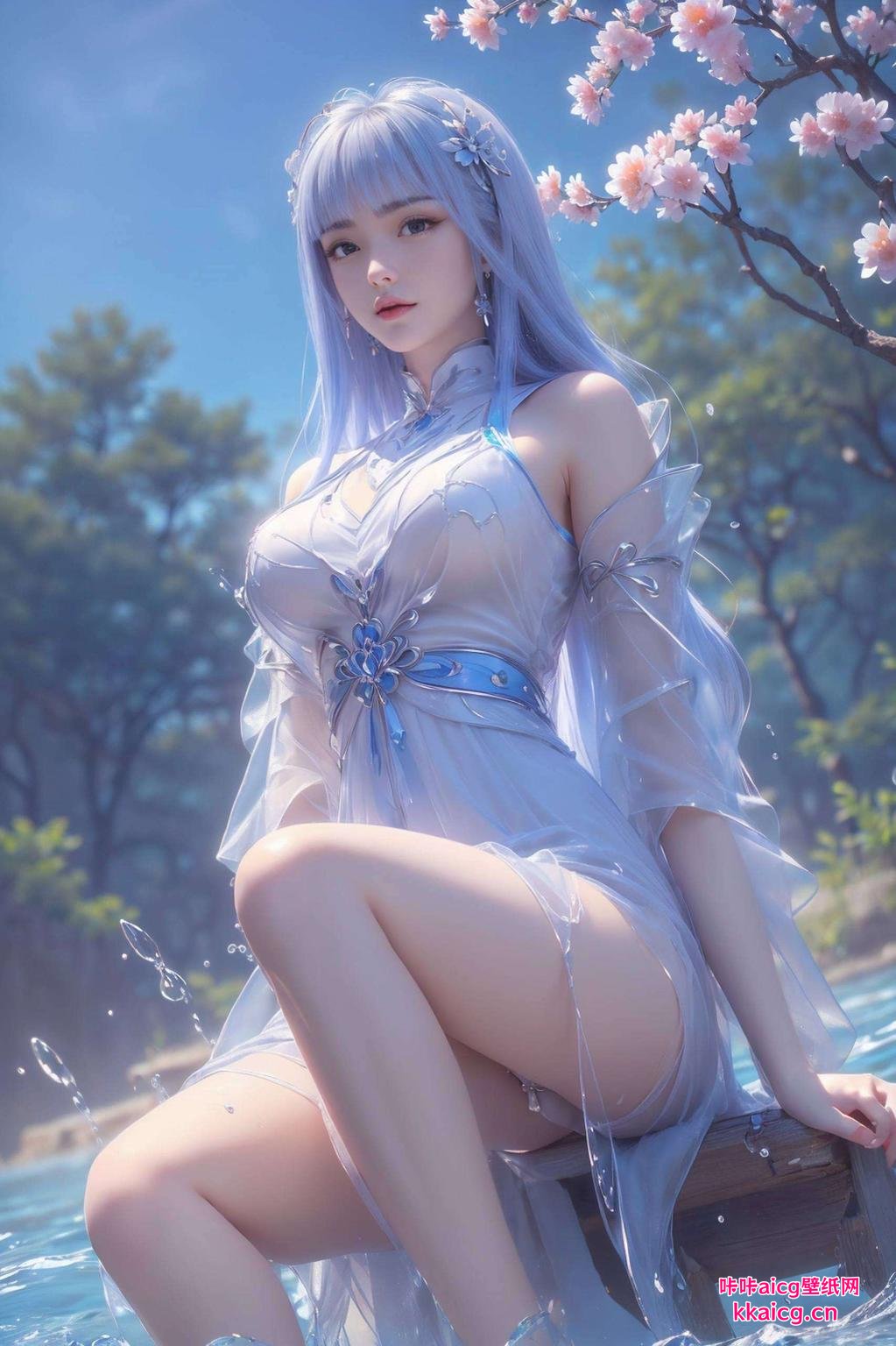 宁雨蝶翩翩起舞手机壁纸横屏更显风采