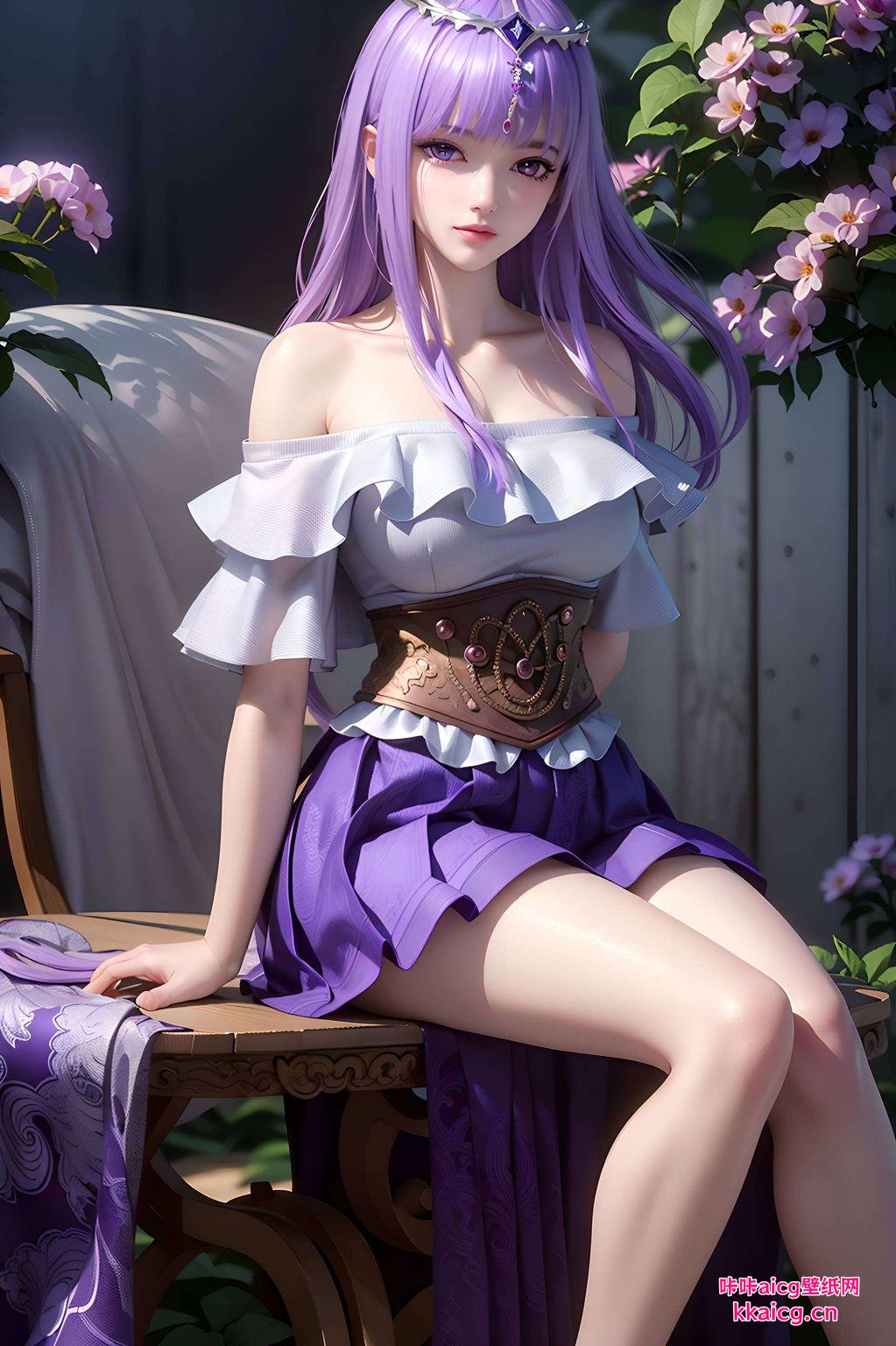 今天给大家带来一款超唯美的二次元壁纸！看这少司命的图片背景绝对让你的电脑瞬间变身动漫世界！”