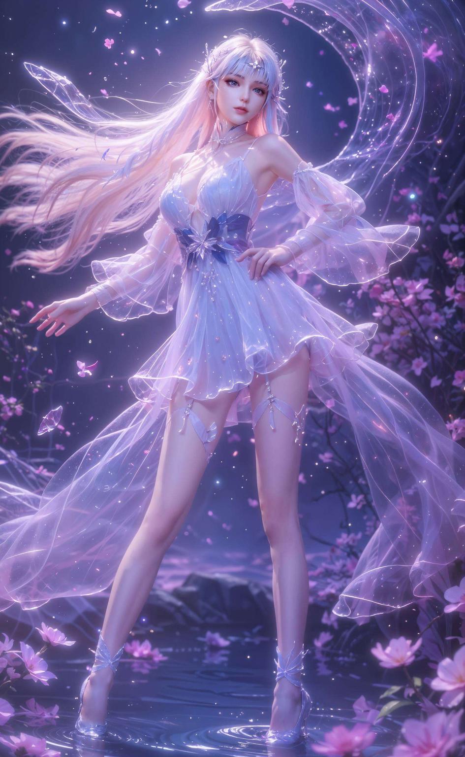 电脑古风壁纸细腻描绘小时候的圣采儿