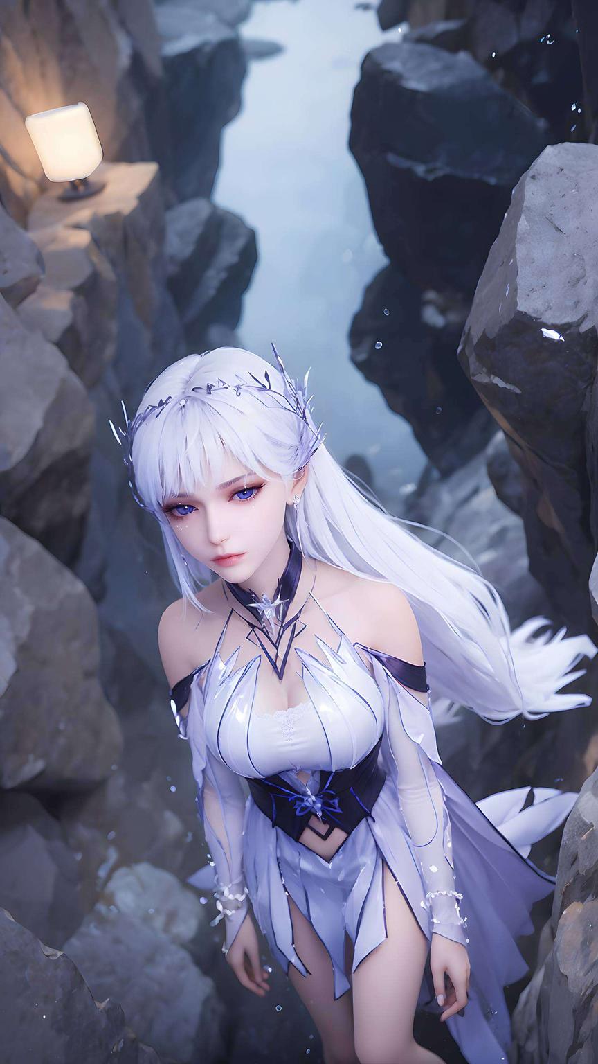 战神少女英姿飒爽