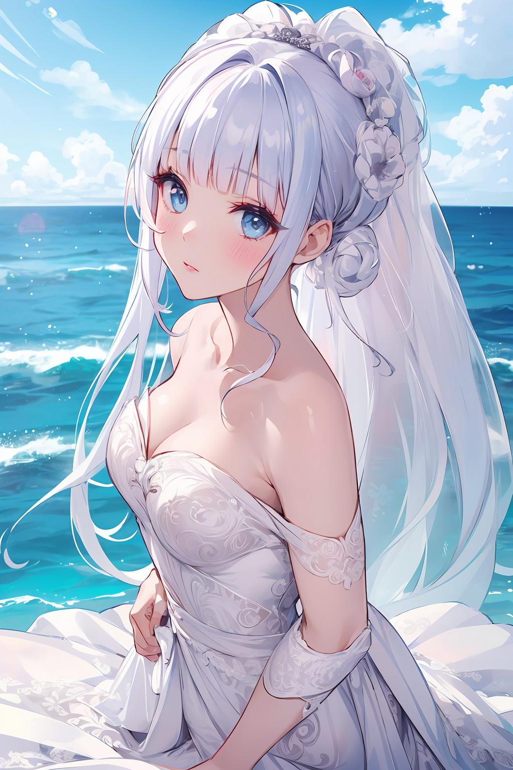神里凌华美图壁纸宛如穿越时空的仙子