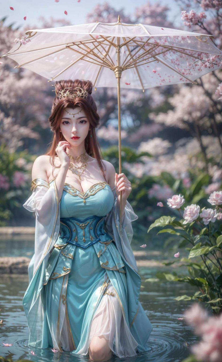 苏灵韵的灵动眼神今天给大家带来一组超美的AI国漫女神苏灵韵美图壁纸！每一张都是精心制作的