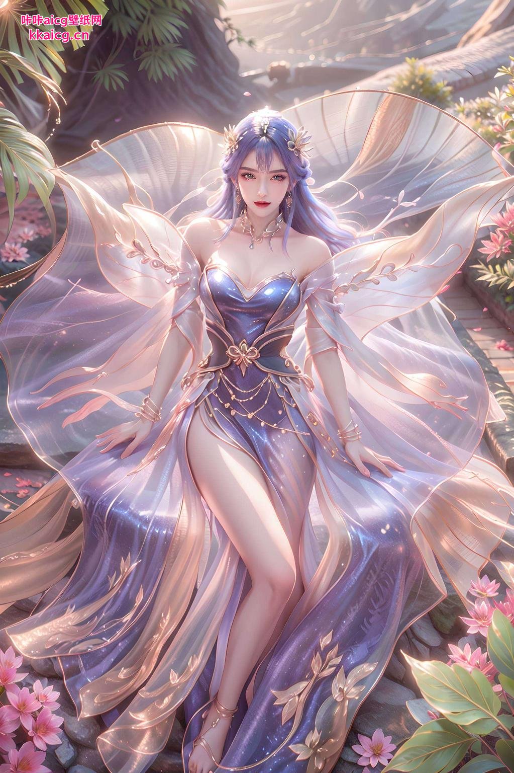 感受女神的魅力闪耀！细腻笔触描绘神秘之美