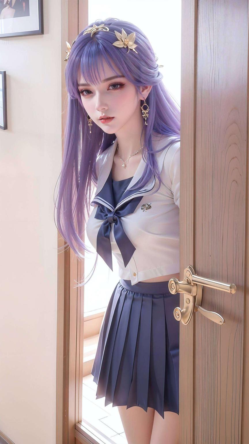 今天给大家带来一款超清晰完美像素的安卓桌面背景！这款壁纸可是以德丽莎天穹偶像为主题看这完美无瑕的画质