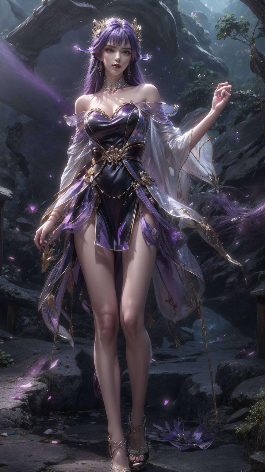 仿佛能感受到她的剑气扑面而来这款超好看的精细角色iPhone桌面