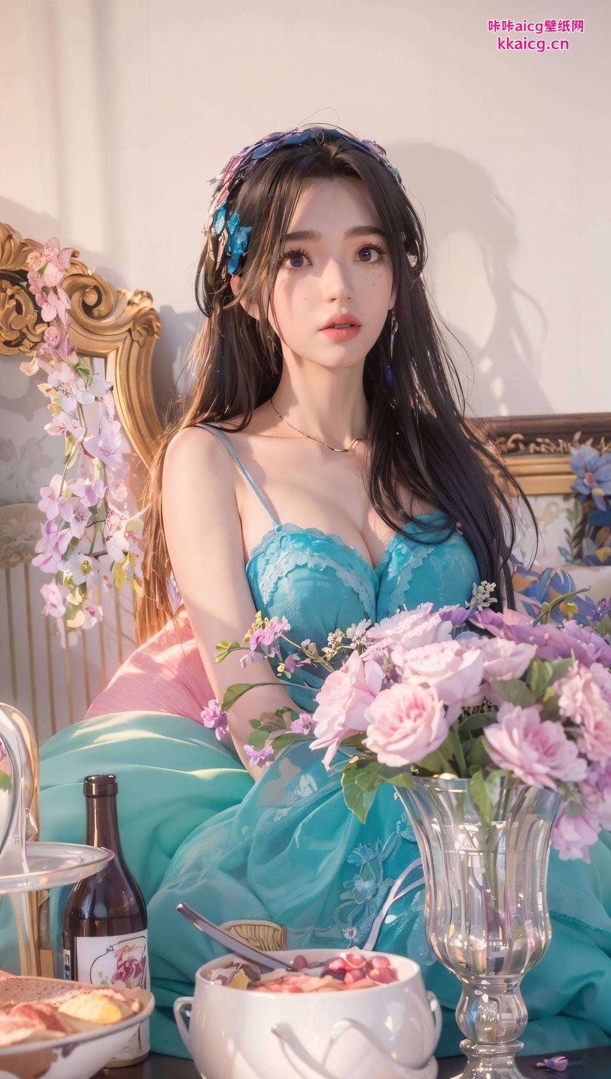 仿佛屠丽从屏幕中走出那精致的细节