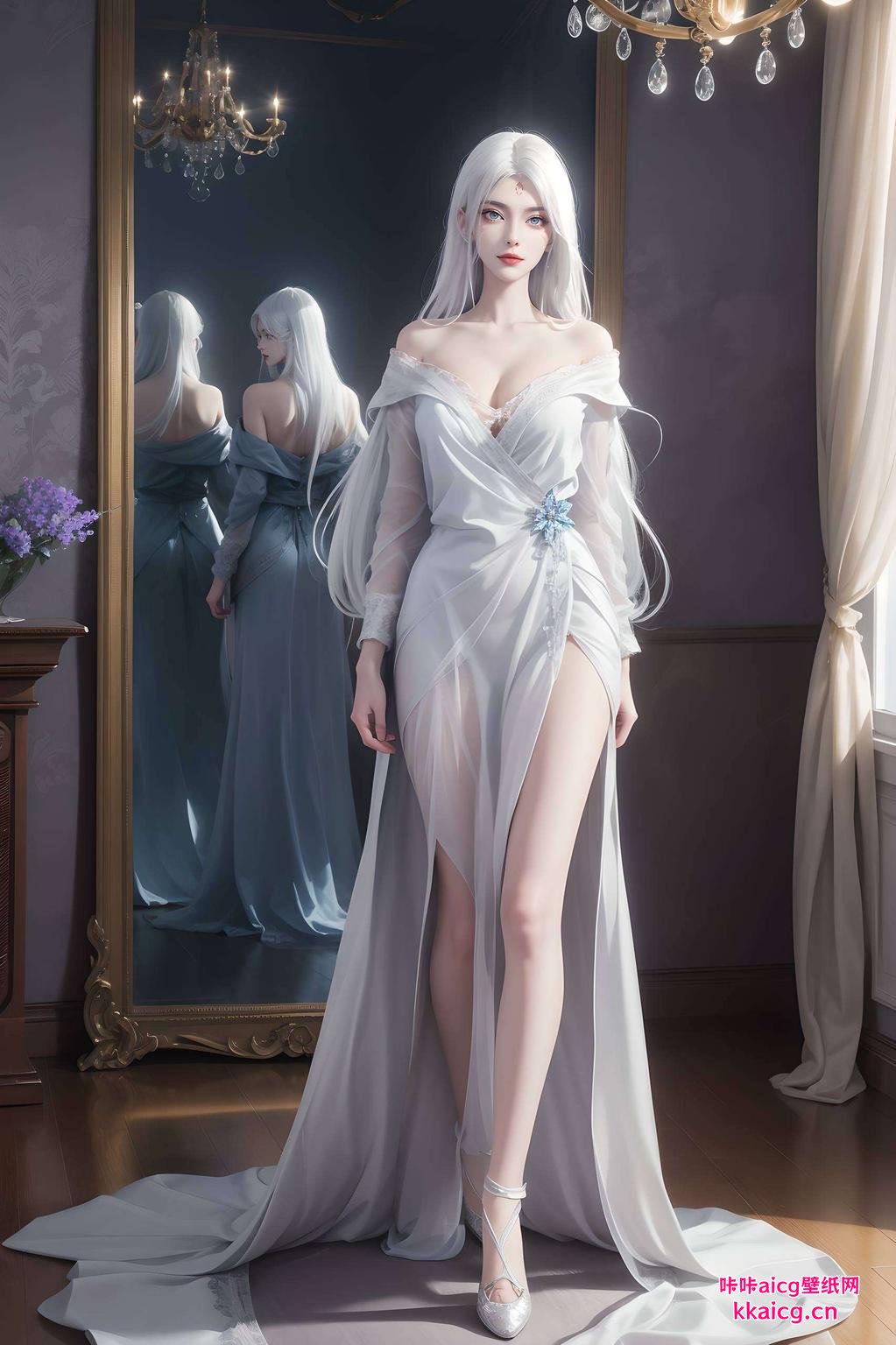 免费下载小白仙子穿上婚纱