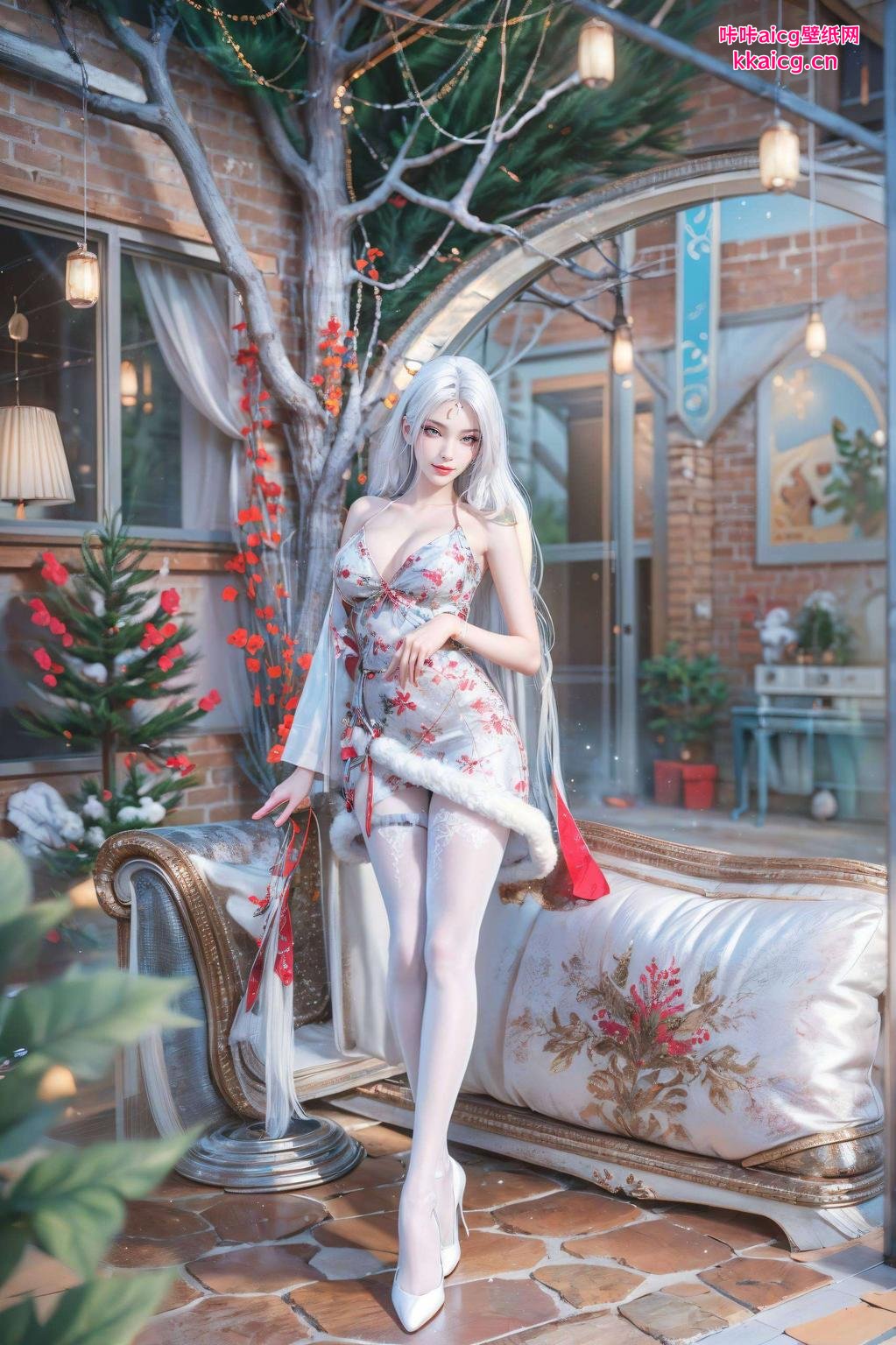 小白仙气满满清新可爱