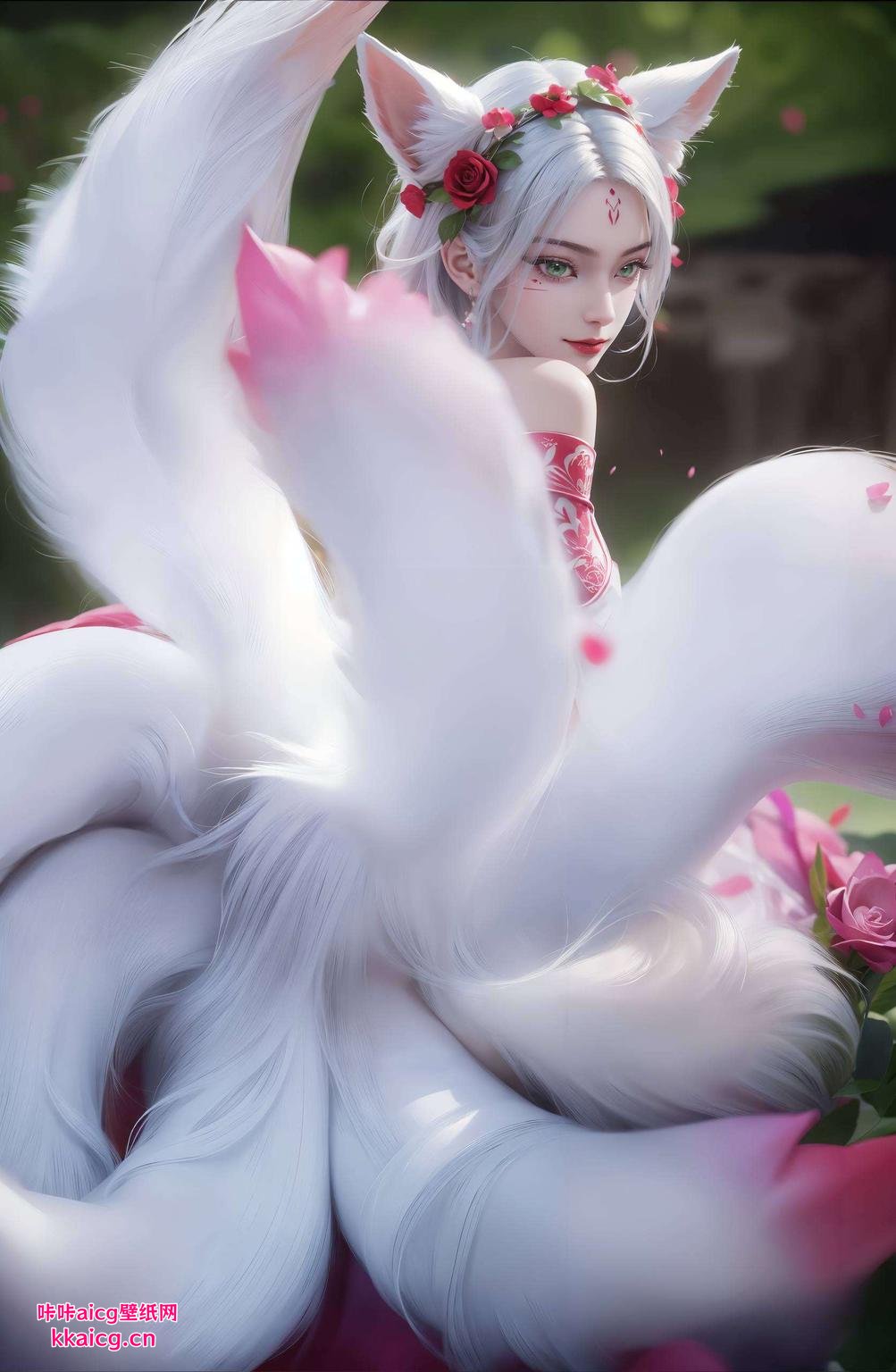 古风壁纸美爆了！高清可爱小白仙气逼人