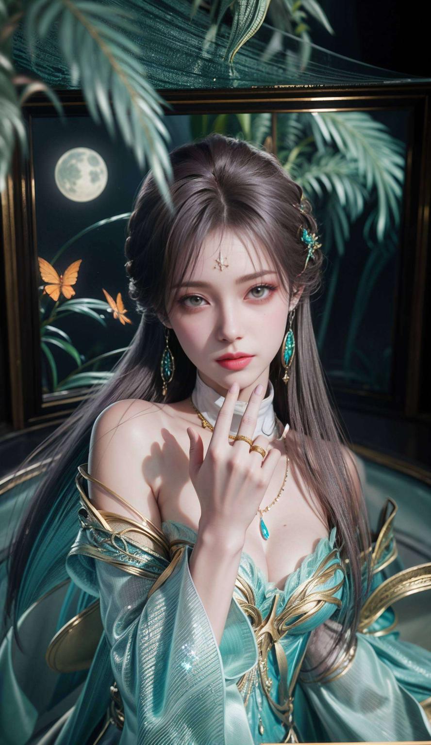 萧炎与薰儿同框壁纸融合炎之热情与冰之柔情