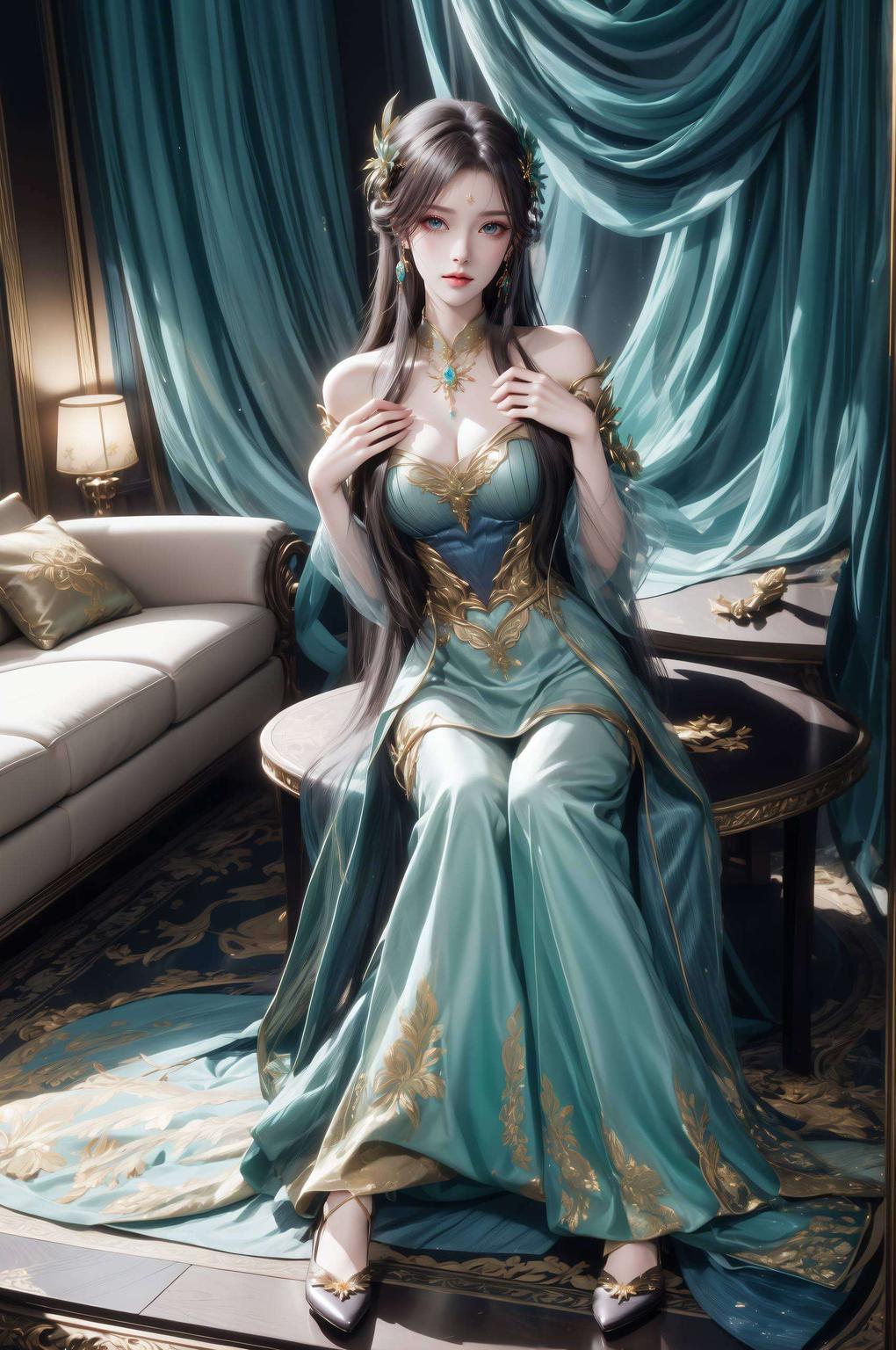 让你的平板瞬间变身古风画卷主角是我们的高颜值CP——萧薰儿和萧炎！高清合照