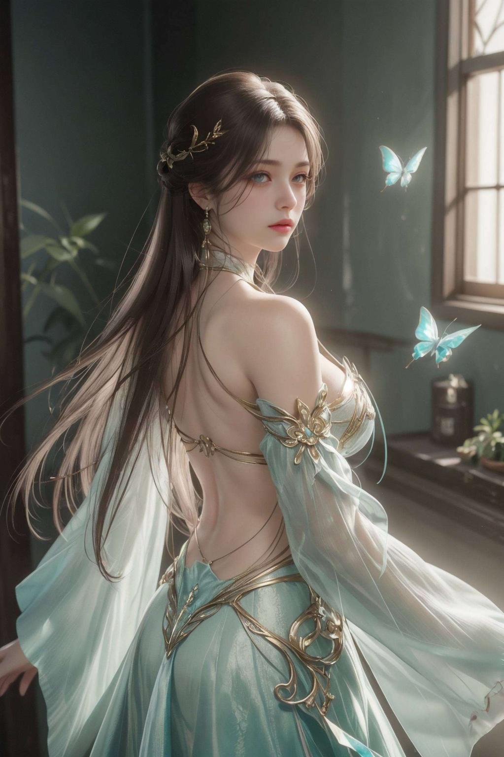 萧薰儿都是她温柔眼神的定格